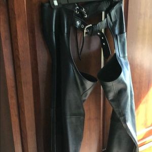 Women’s leather chaps